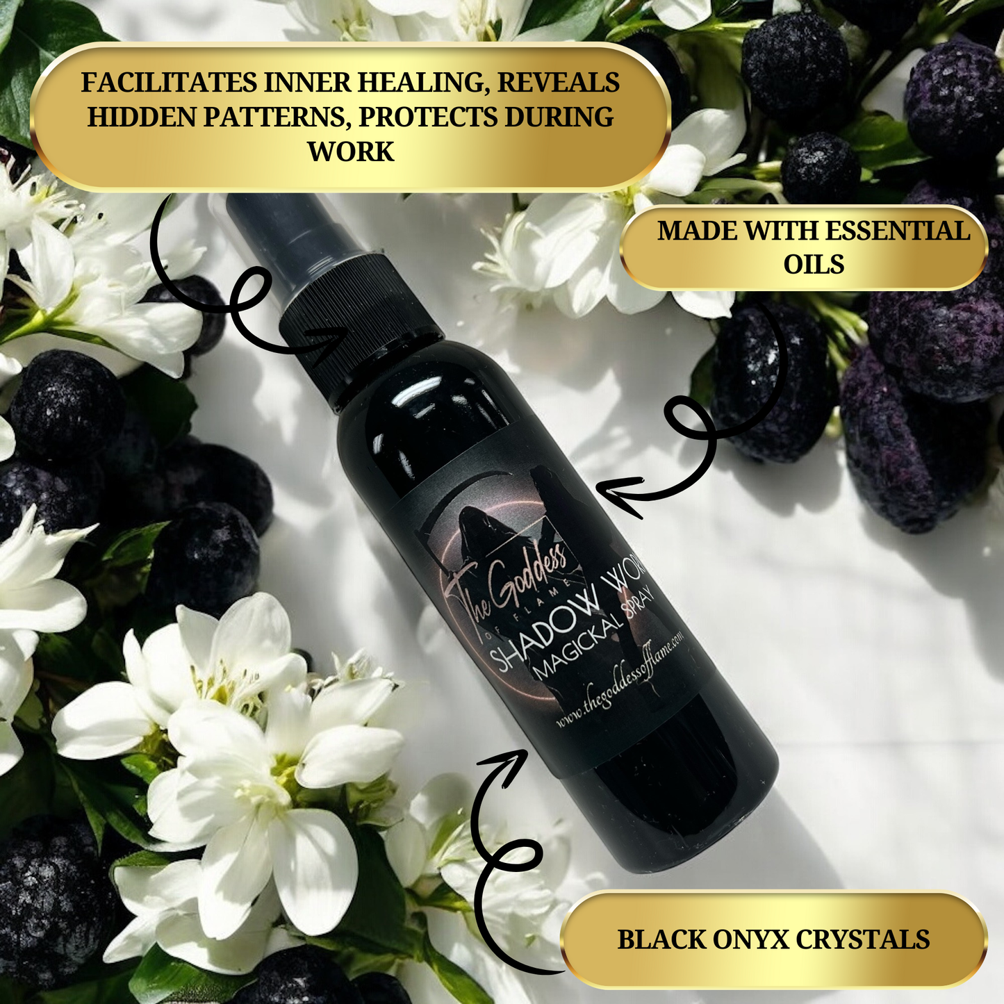 Shadow Work Spray- For Inner Healing & Revealing Hidden Patterns: