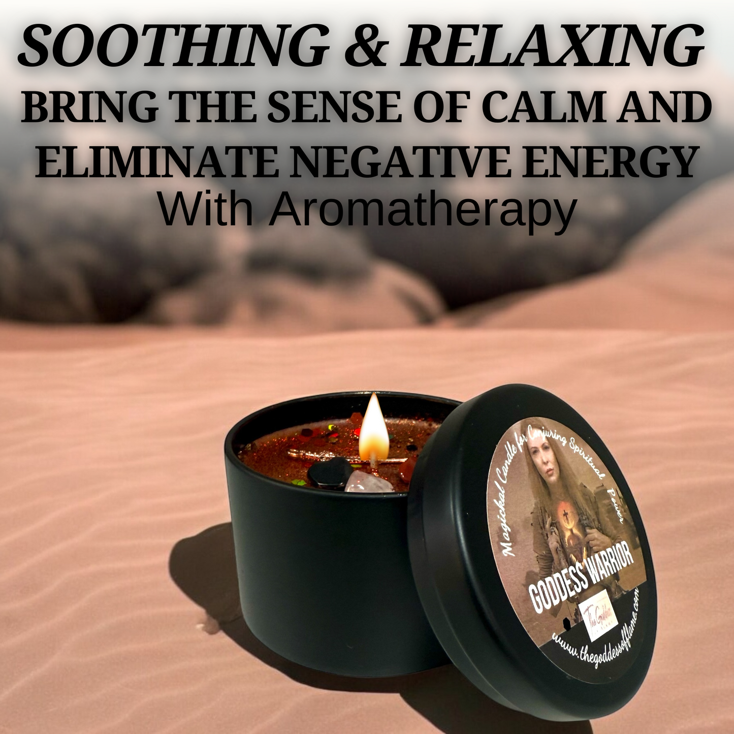 Goddess Warrior Magic Candle
