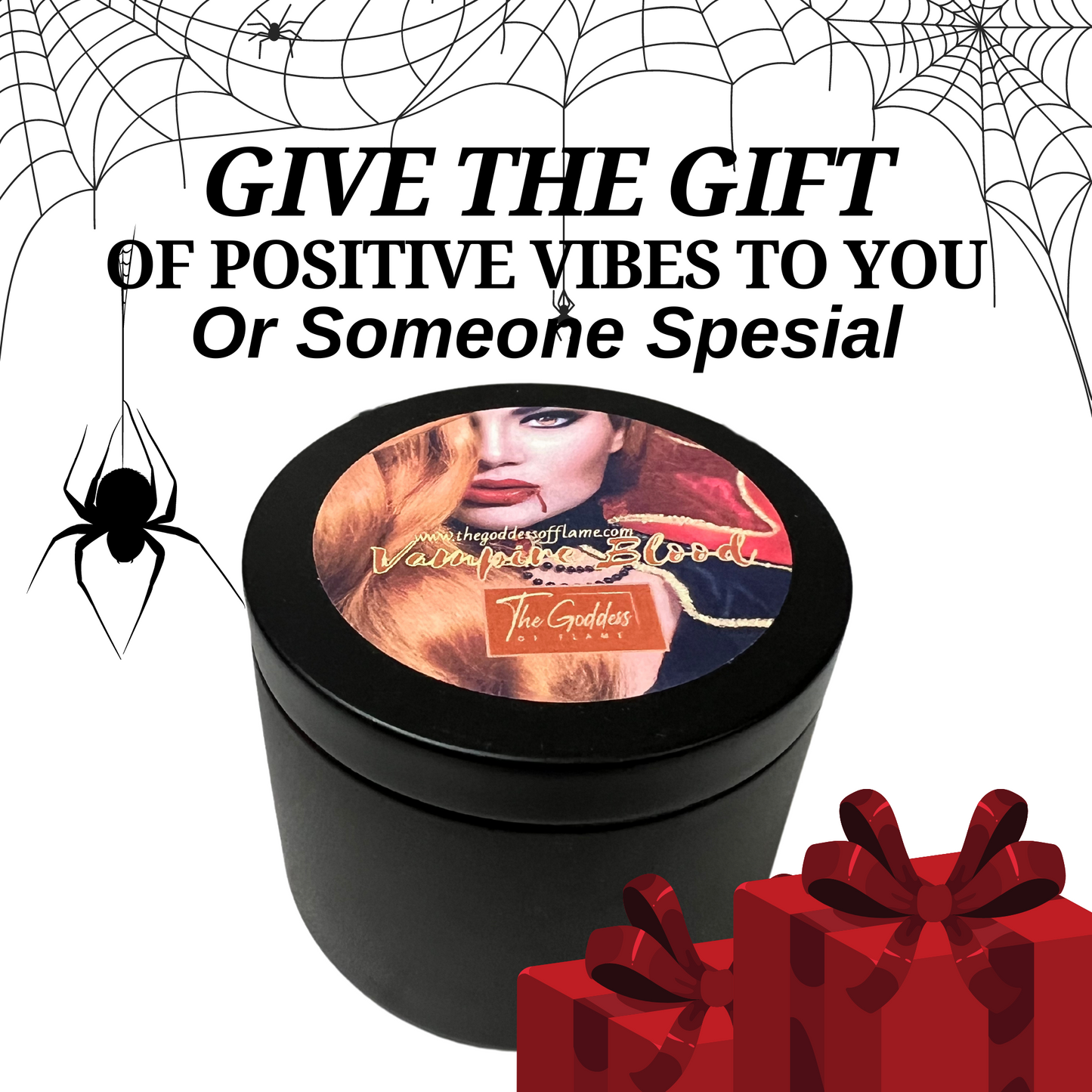 Vampire Blood Magic Candle
