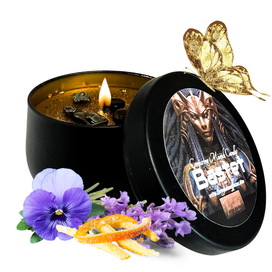 Bastet Offering Spell Candle