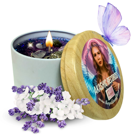 The Goddess of Flame Akashic Records Candle – Ritual spell candle for higher knowledge and wisdom