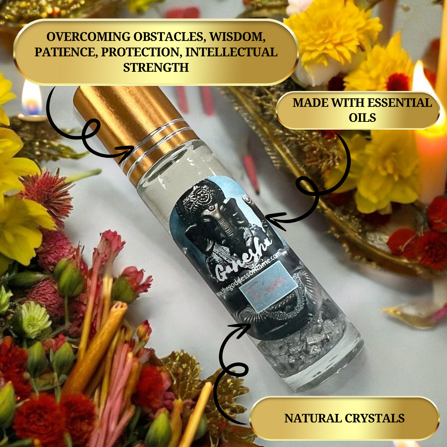 Ganesha Roll-On Perfume Oil