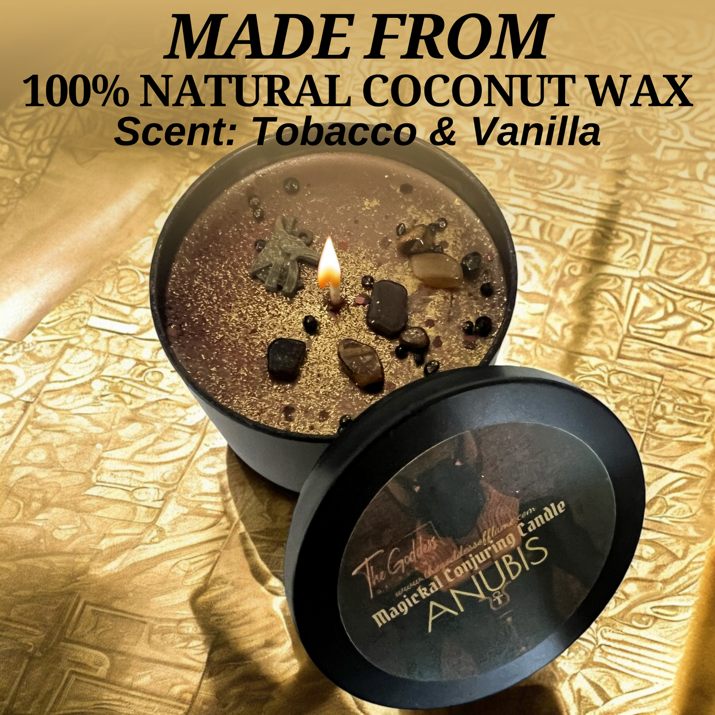 Anubis Offering Spell Candle