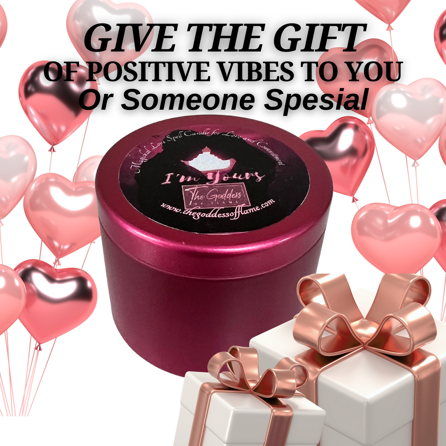 I'm Yours Love Spell Candle