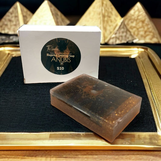 Anubis Conjuring Magic Soap