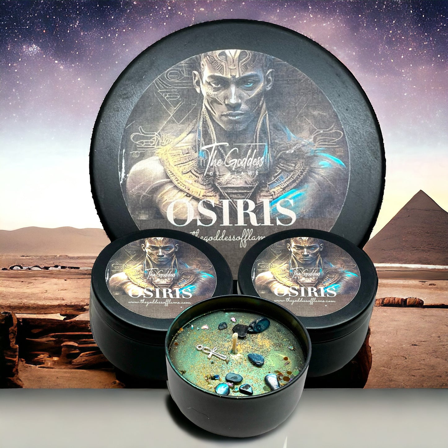 Osiris Conjuring Spell Candle