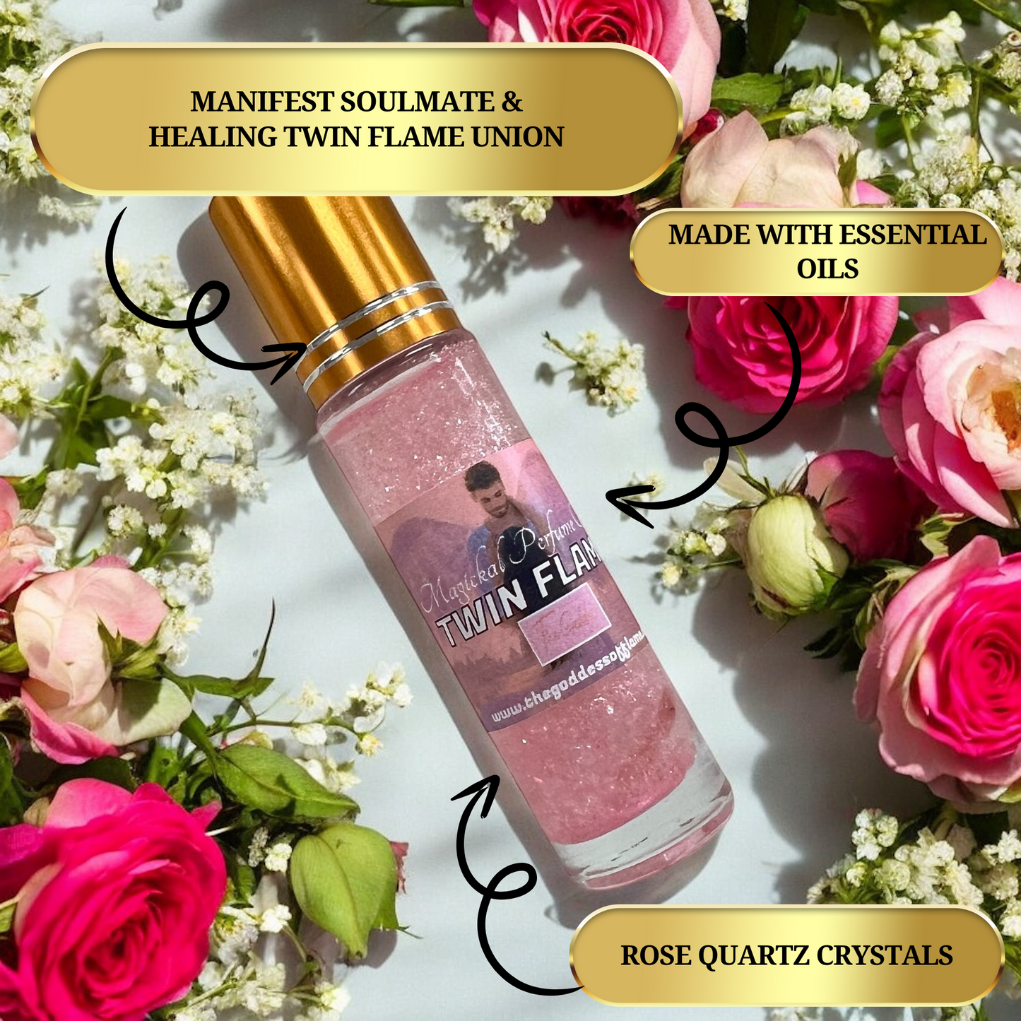 Twin Flame Roll-On Perfume Oil