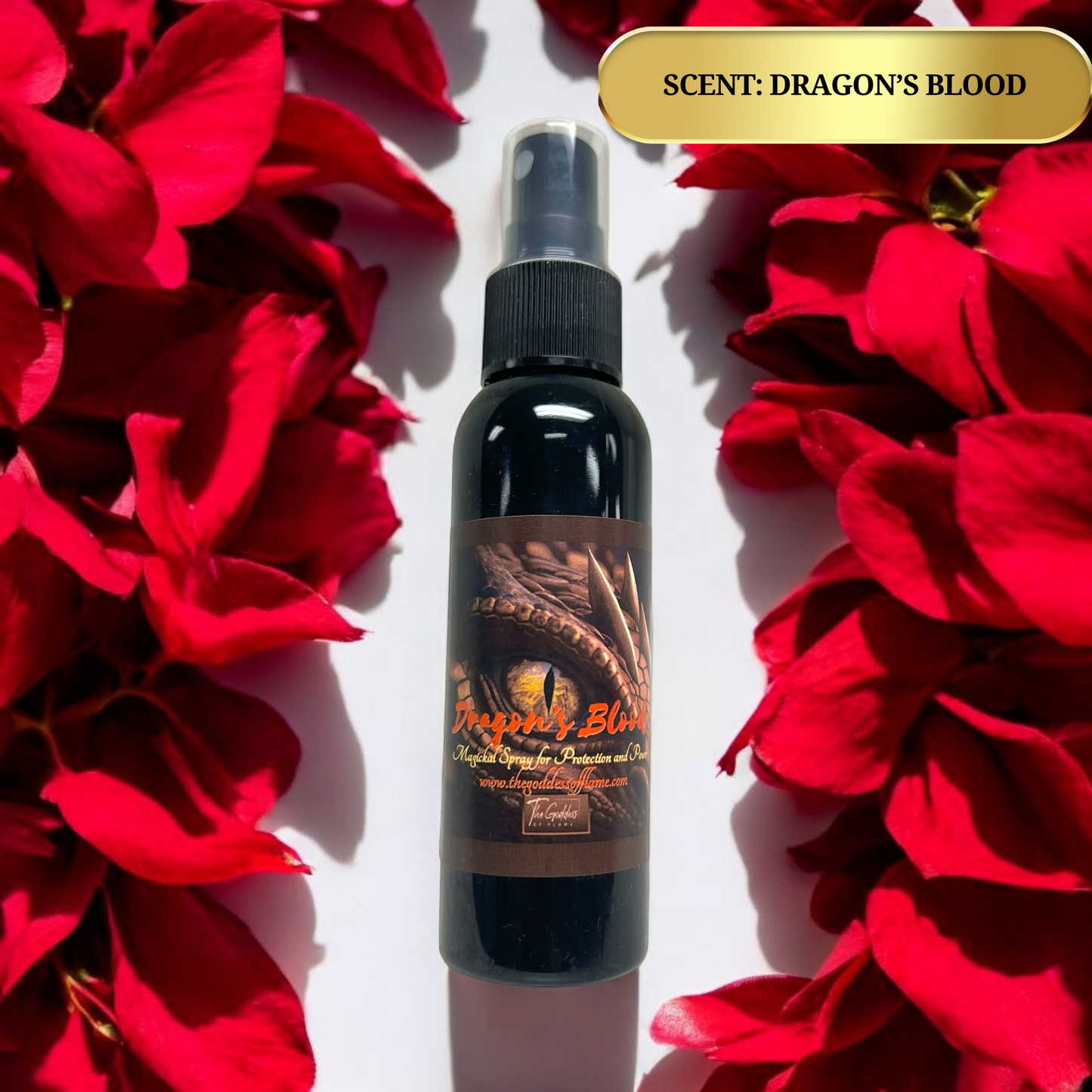 Dragon’s Blood Spray- Protection, Banishing, Amplifying rituals, Love & Healing