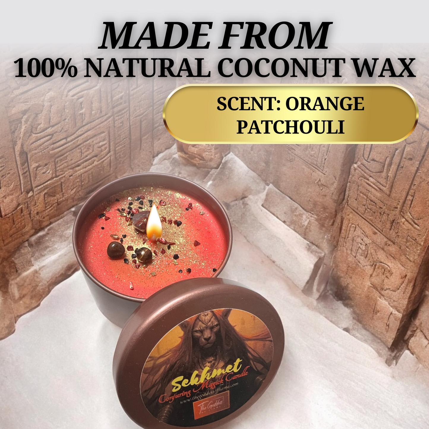 Sekhmet Spiritual Offering Spell Candle