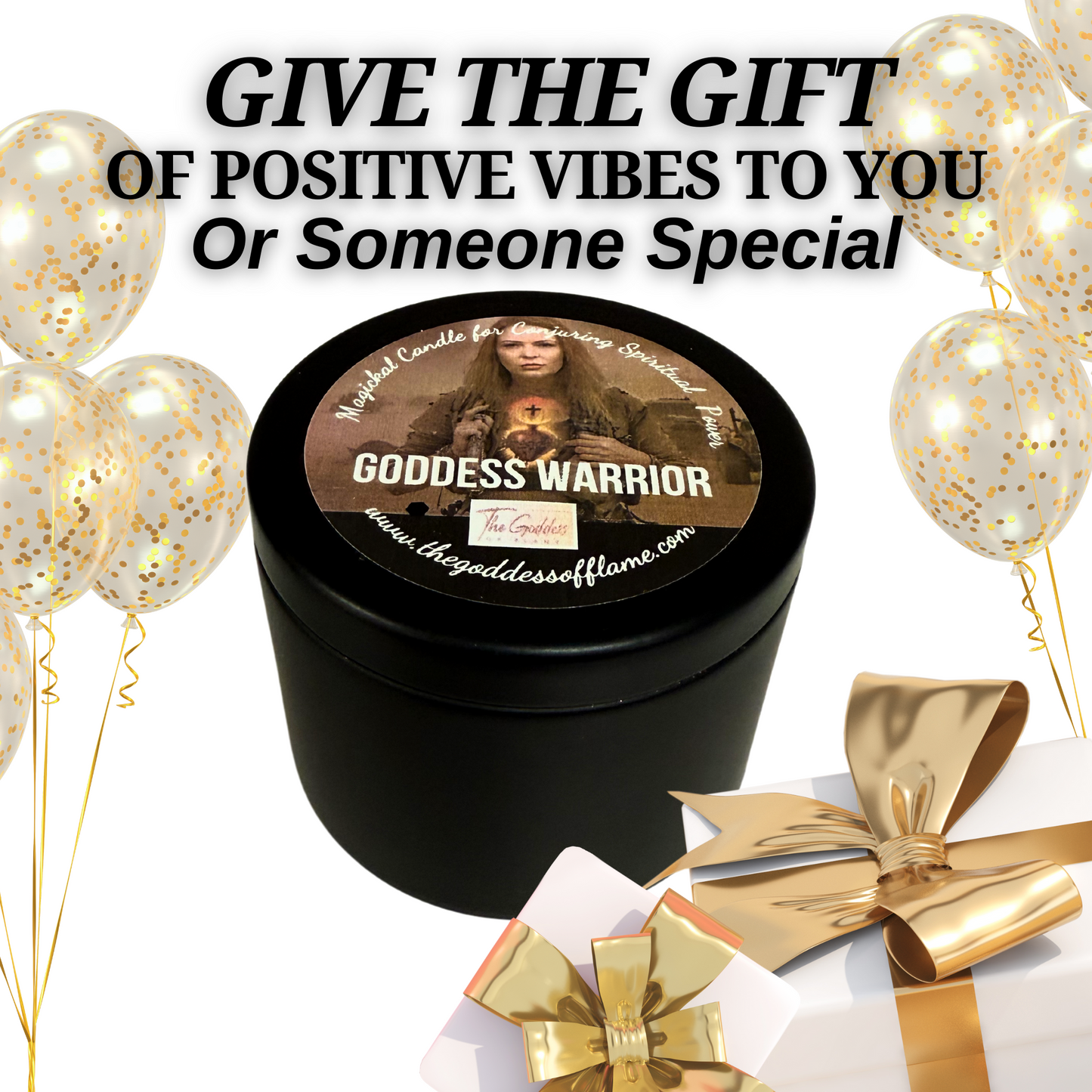 Goddess Warrior Magic Candle