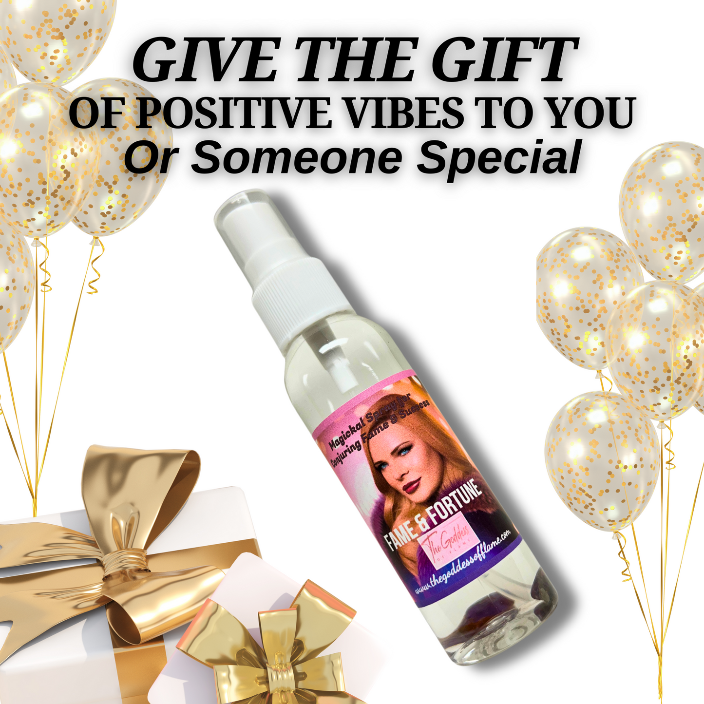 Fame & Fortune Spray - For New Opportunities, Fame, Success & Abundance