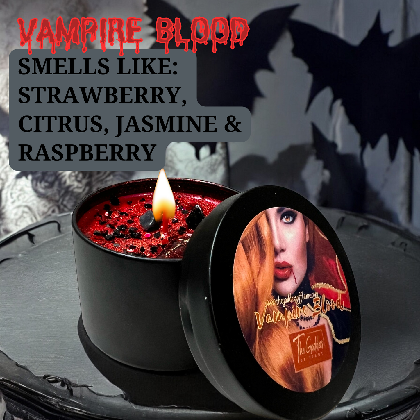 Vampire Blood Magic Candle