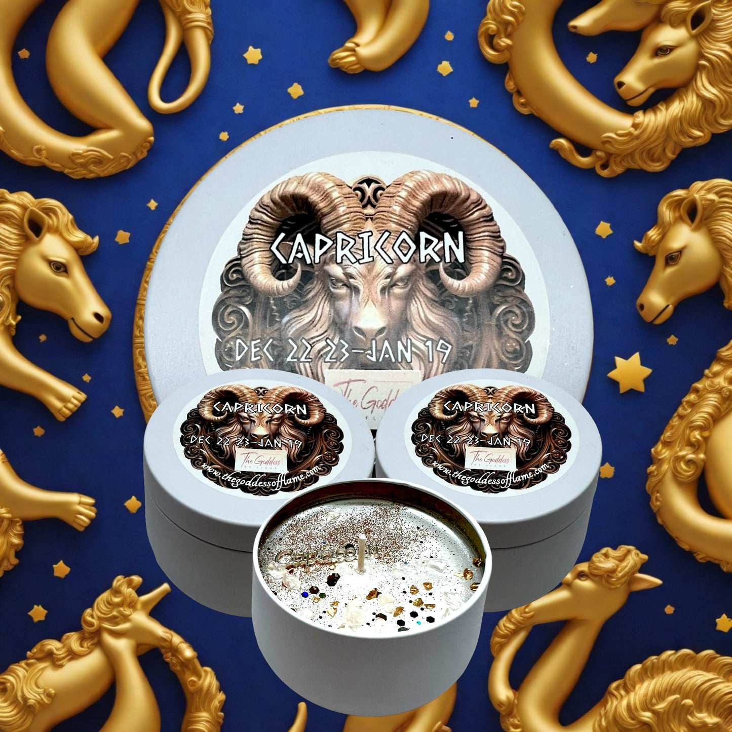 Zodiac Ritual Magic Spell Candle