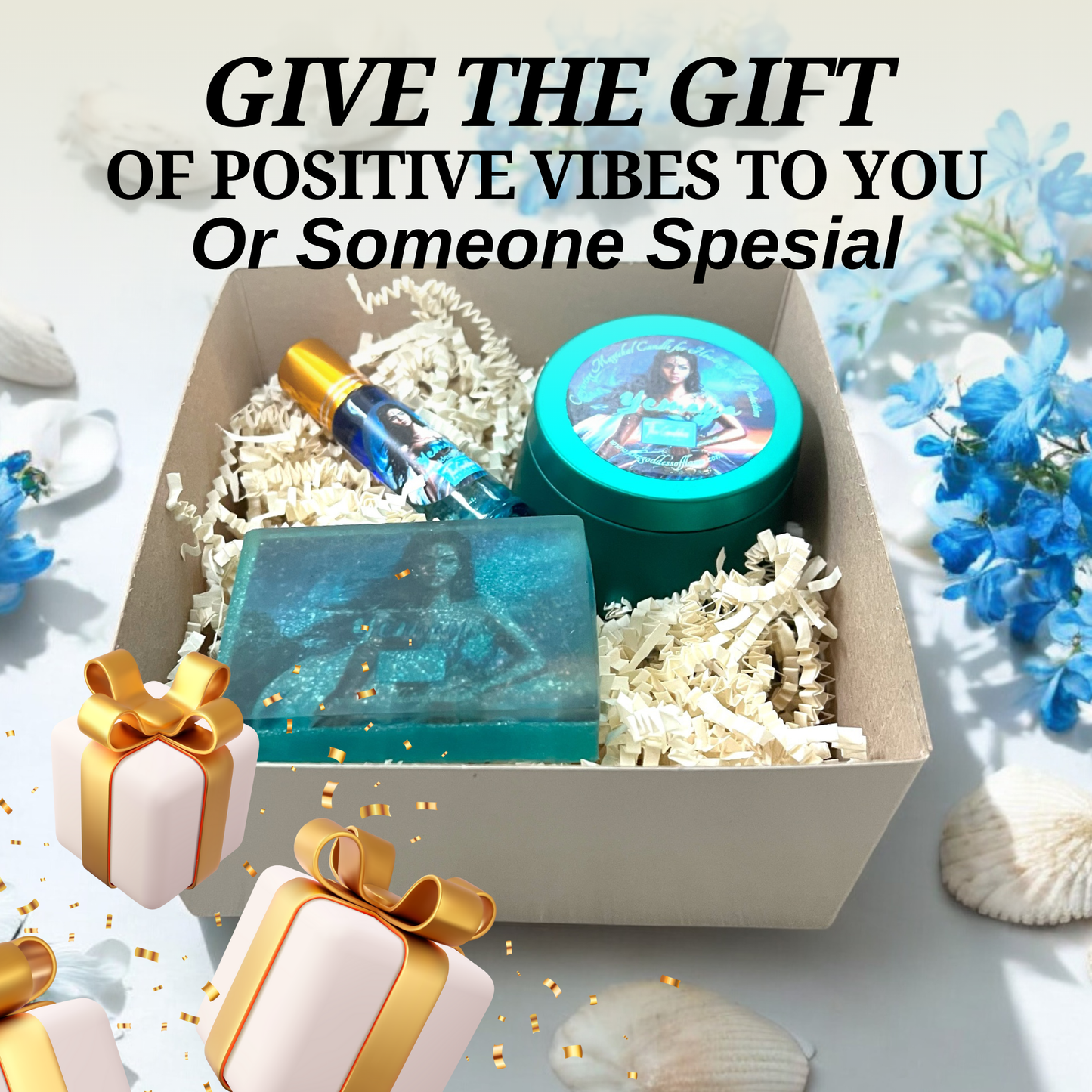 Yemaya Spell Kit Offering for Healing, Protection and Family