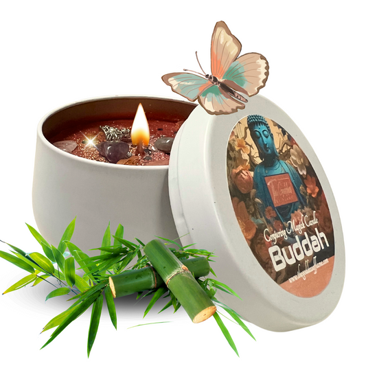 Buddha Offering Meditation Candle