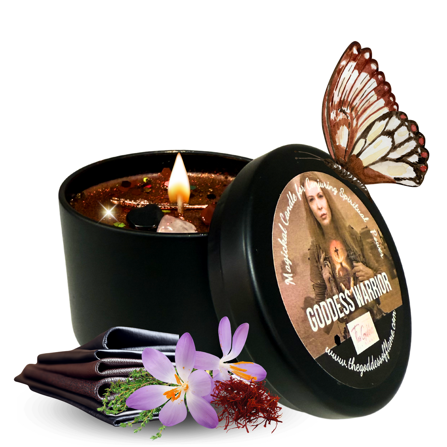Goddess Warrior Magic Candle
