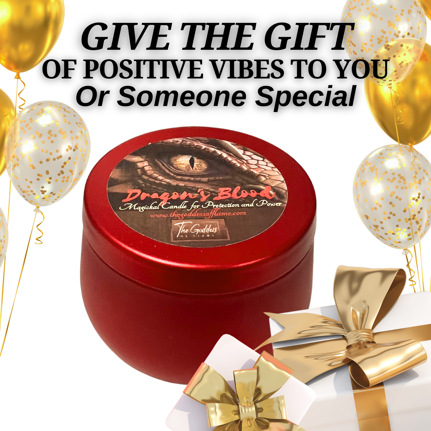 Dragon's Blood Spiritual Magic Spell Candle