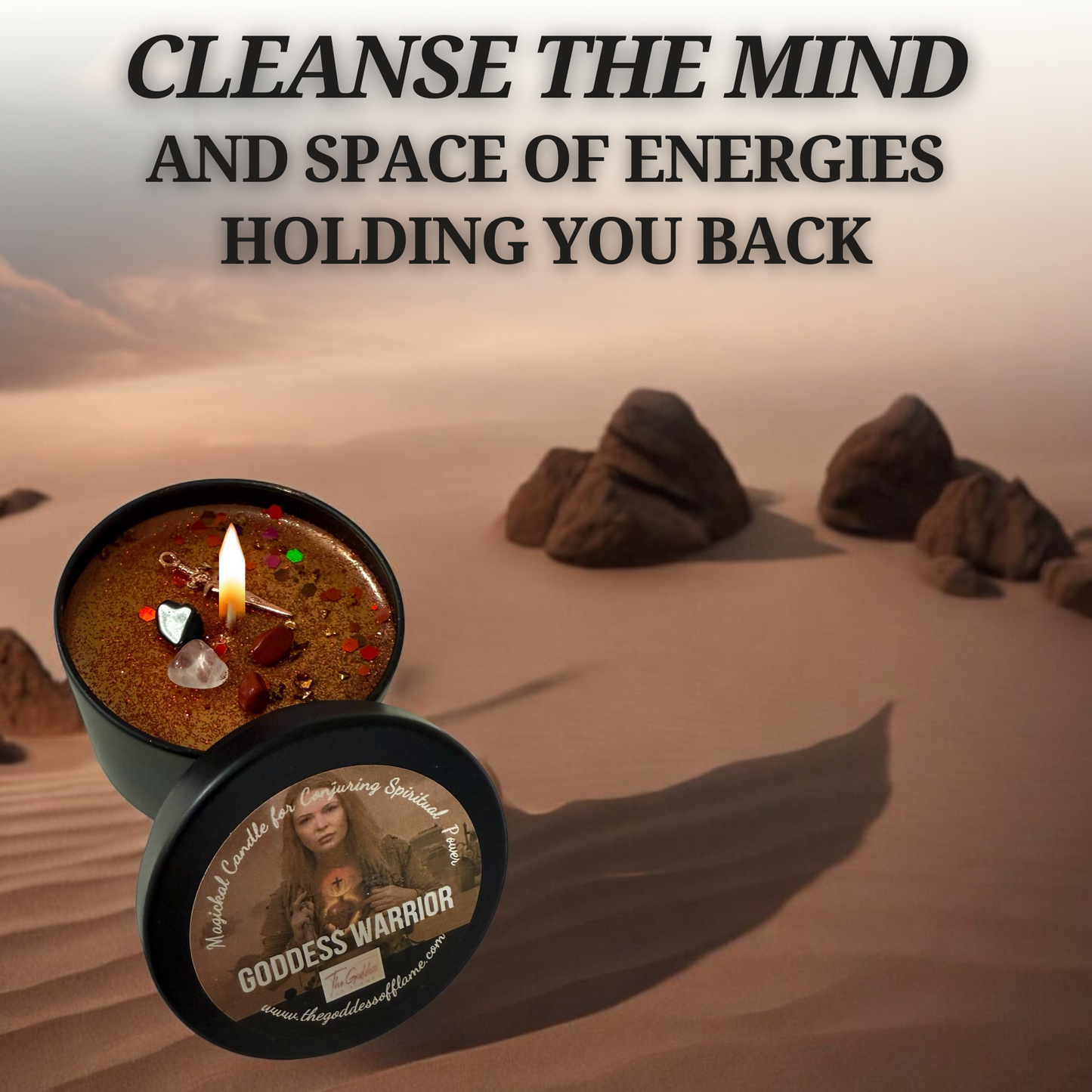 Goddess Warrior Magic Candle