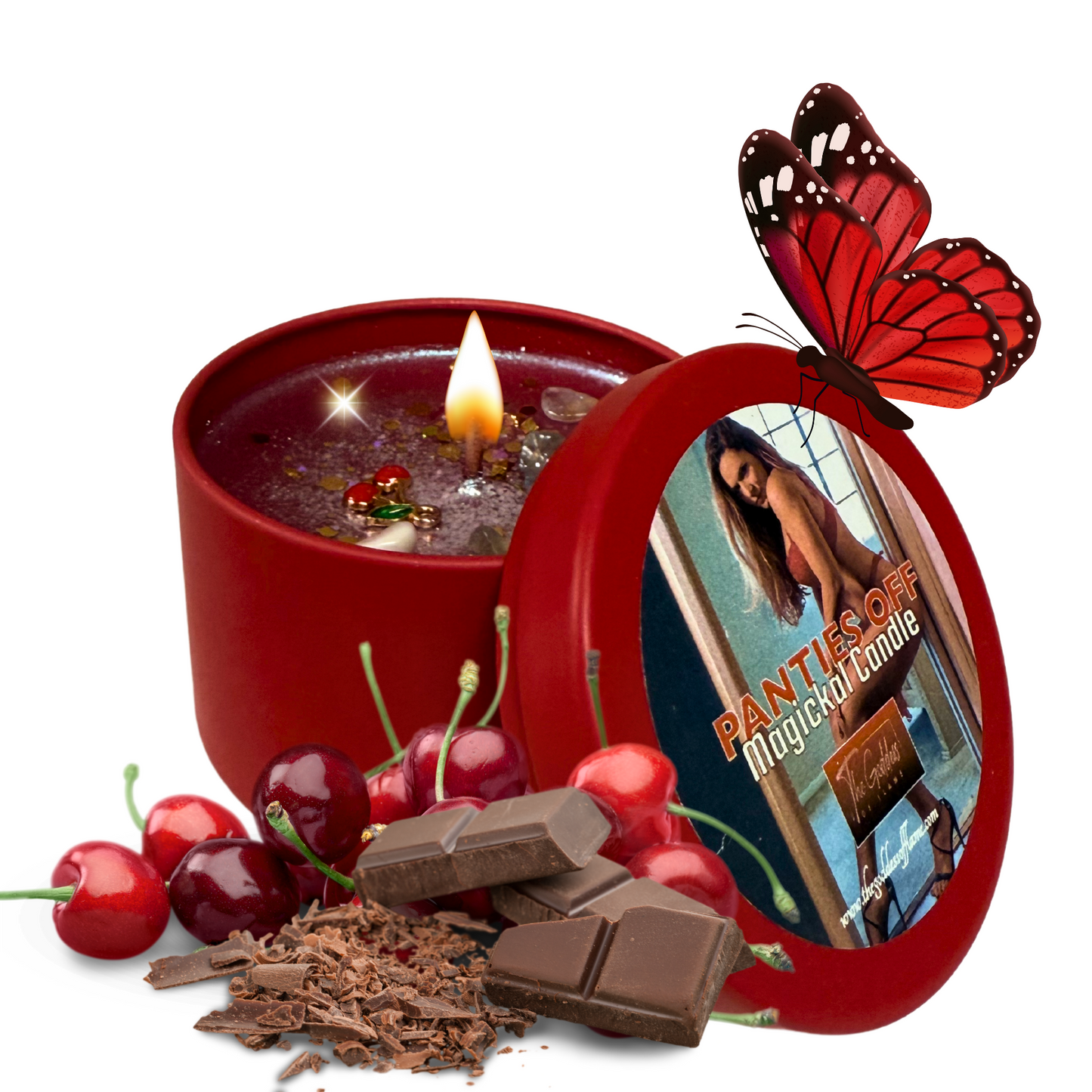 Panties Off Love Spell Candle