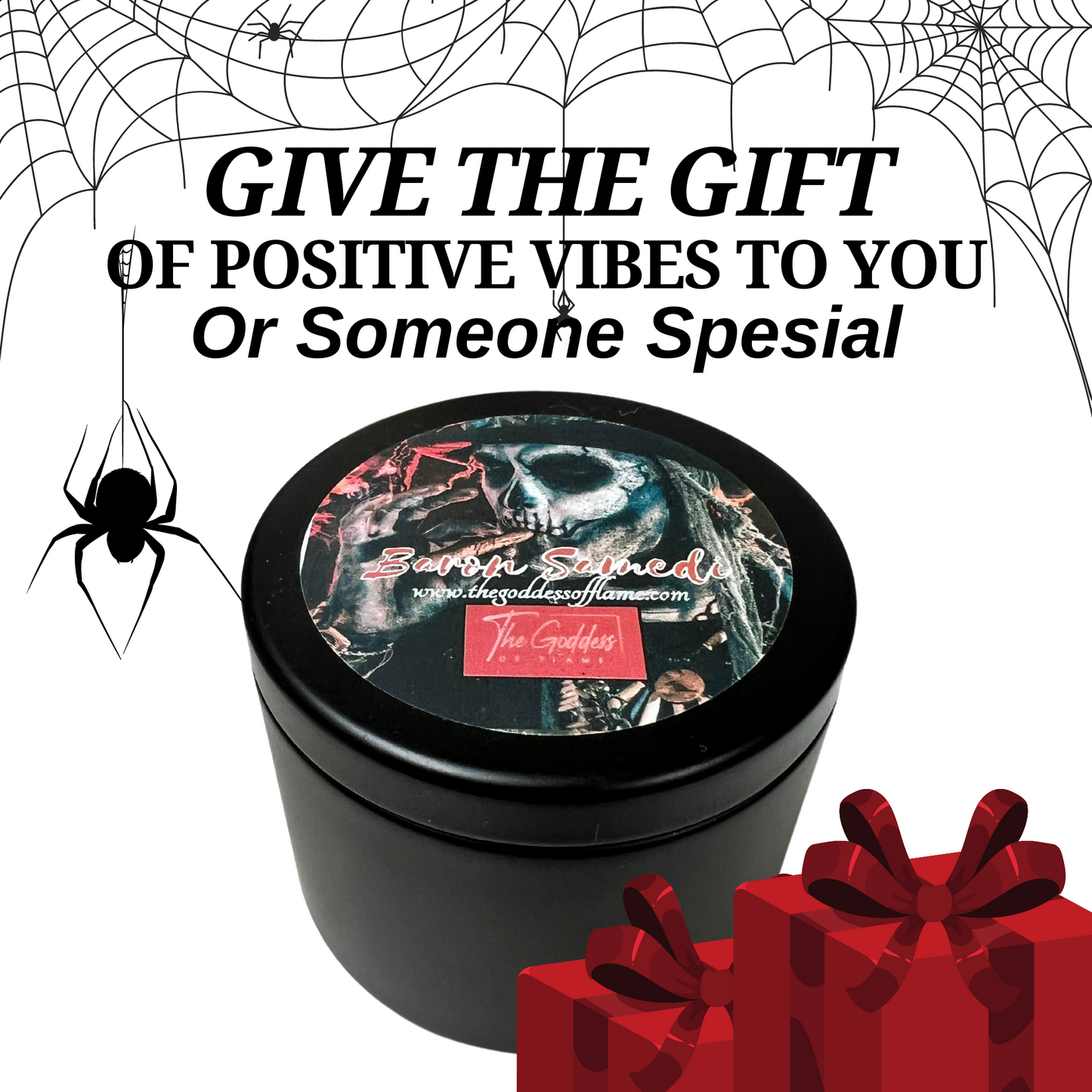 Baron Samedi Spiritual Offering Spell Candle
