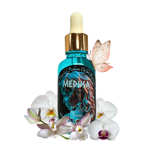 The Goddess of Flame Medusa Oil 1 oz – Ritual oil for protection, banishing, and power