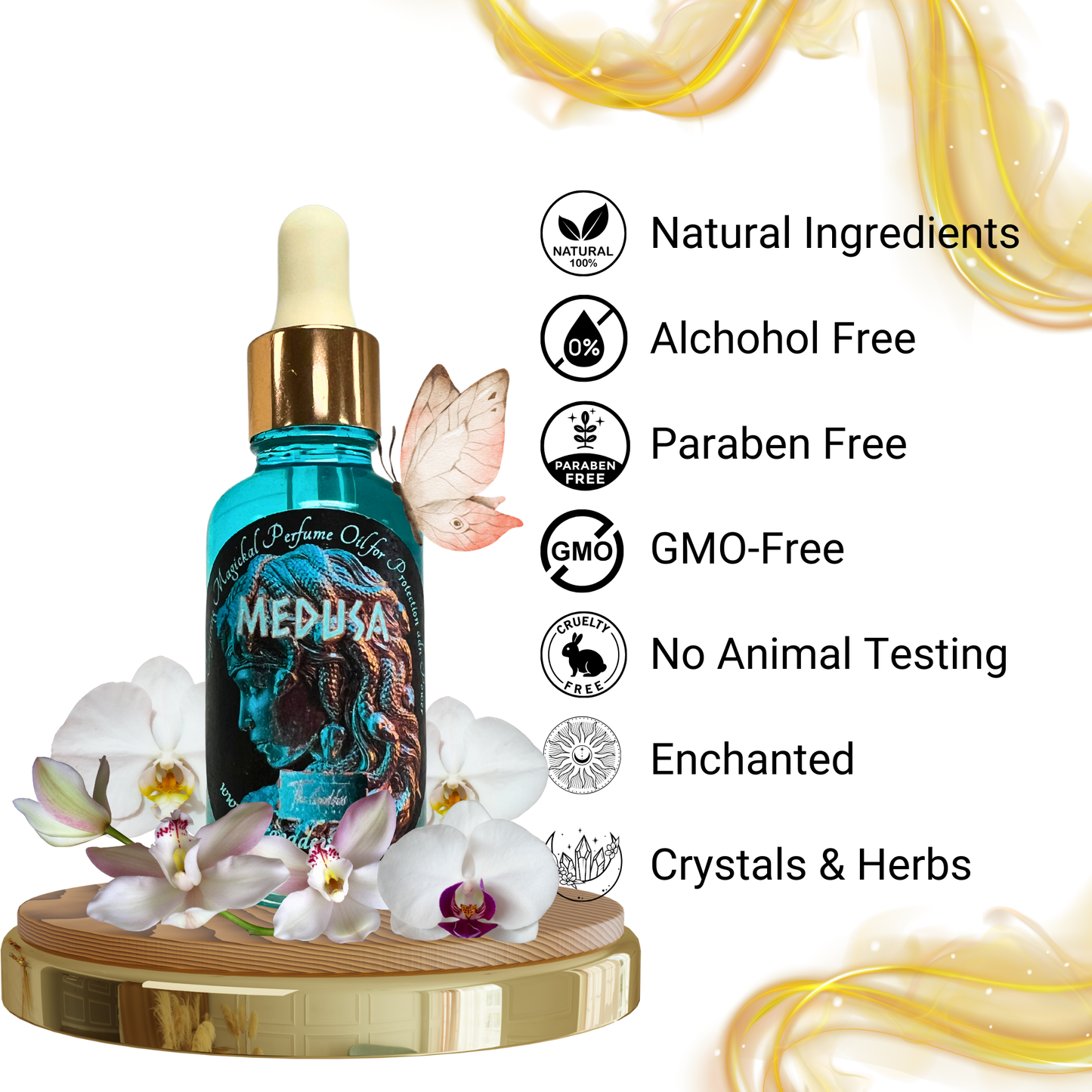 Medusa Anointing Oil Dropper 30ml