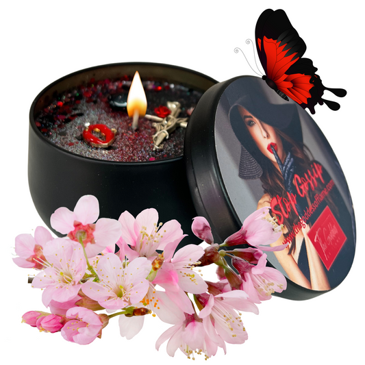 Stop Gossip Ritual Spell Candle