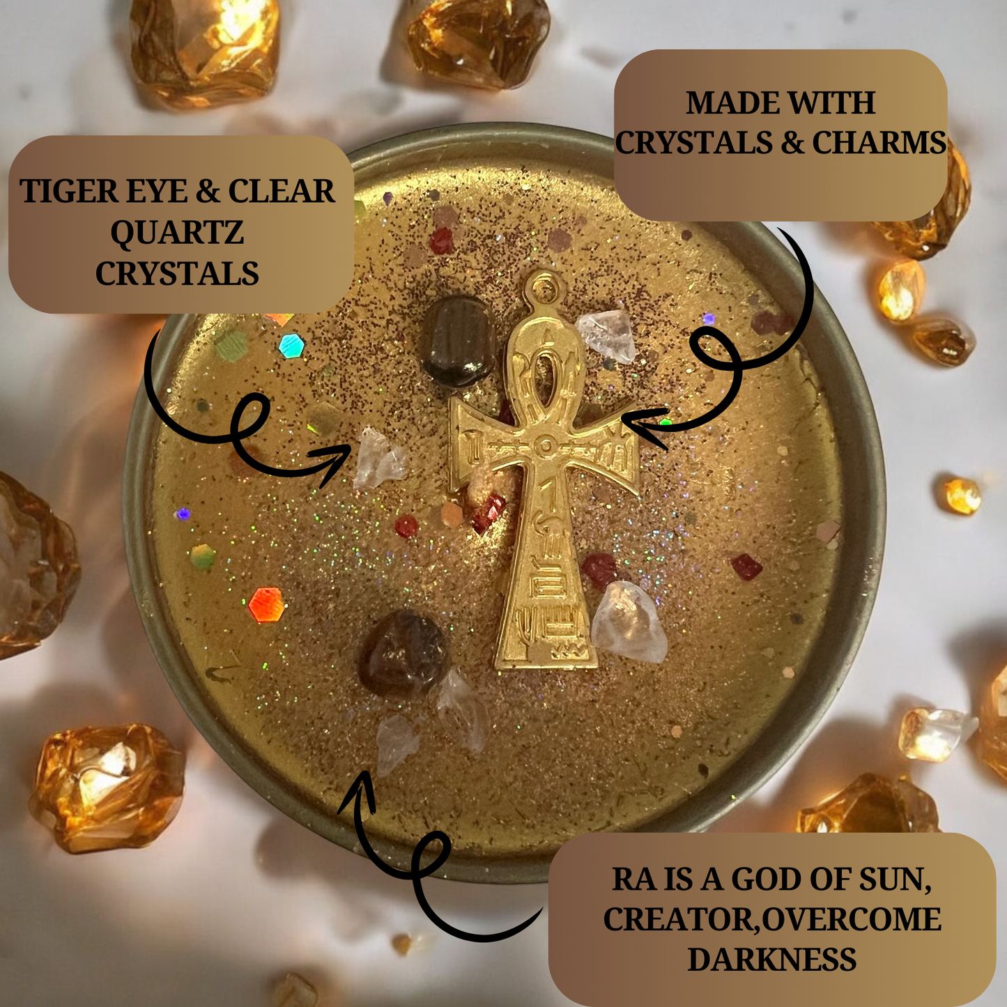 Ra God Of Sun Conjuring Ritual Candle