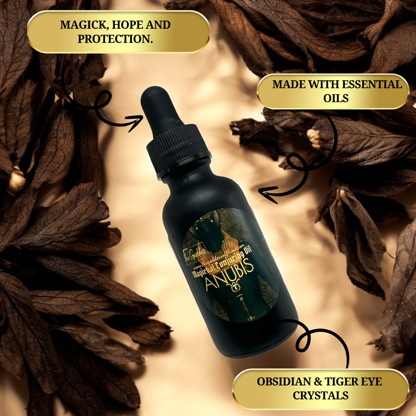 Anubis Anointing Oil Dropper 30ml