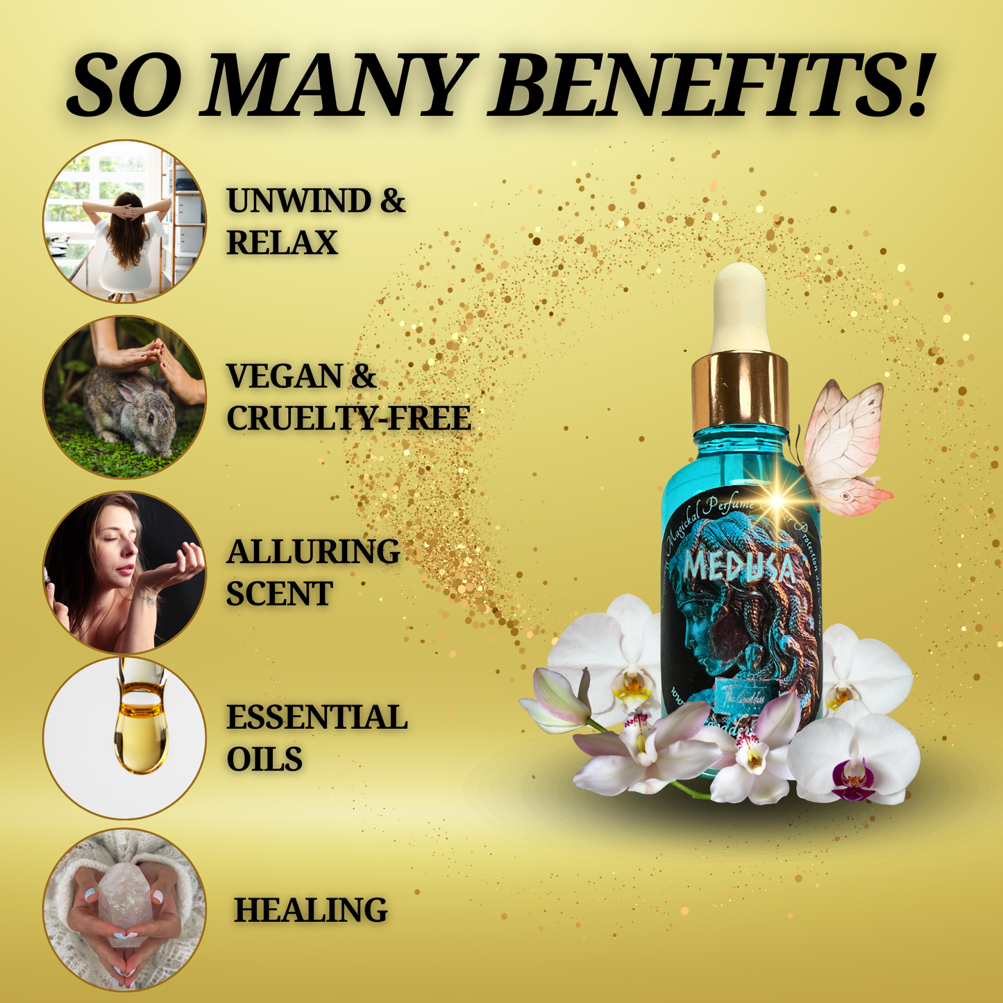 Medusa Anointing Oil Dropper 30ml