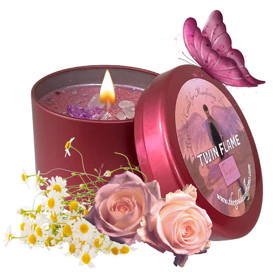 Twin Flame Love Spell Candle