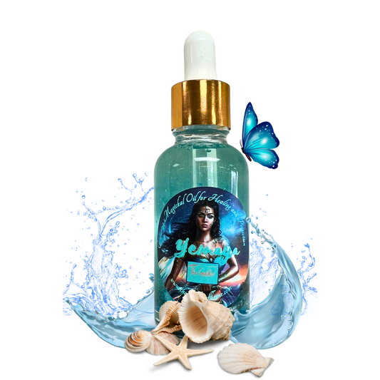 The Goddess of Flame Yemaya Conjure Oil 1 oz – Ritual oil for Santería, Ifá, and Orisha devotion