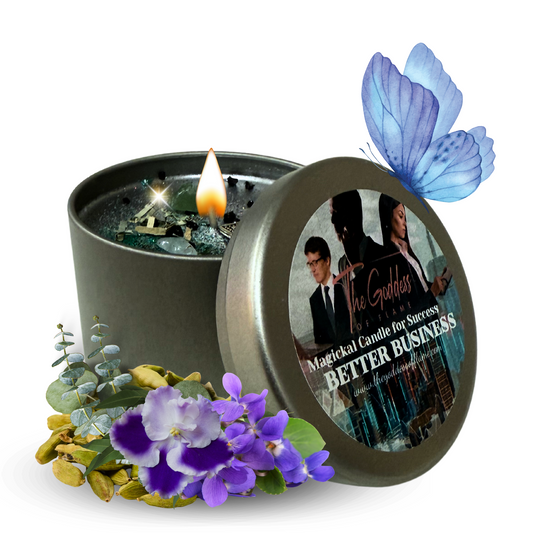 The Goddess of Flame Better Business Candle – Ritual candle for prosperity and financial success