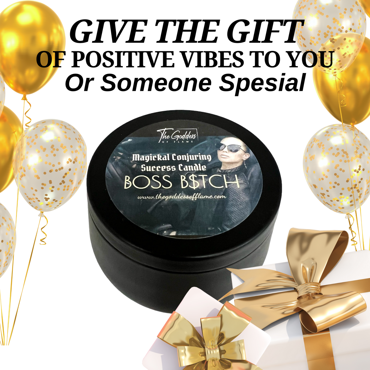 Boss B$tch Success Spell Candle