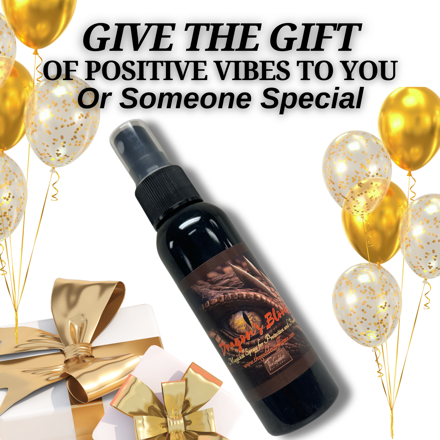 Dragon’s Blood Spray- Protection, Banishing, Amplifying rituals, Love & Healing