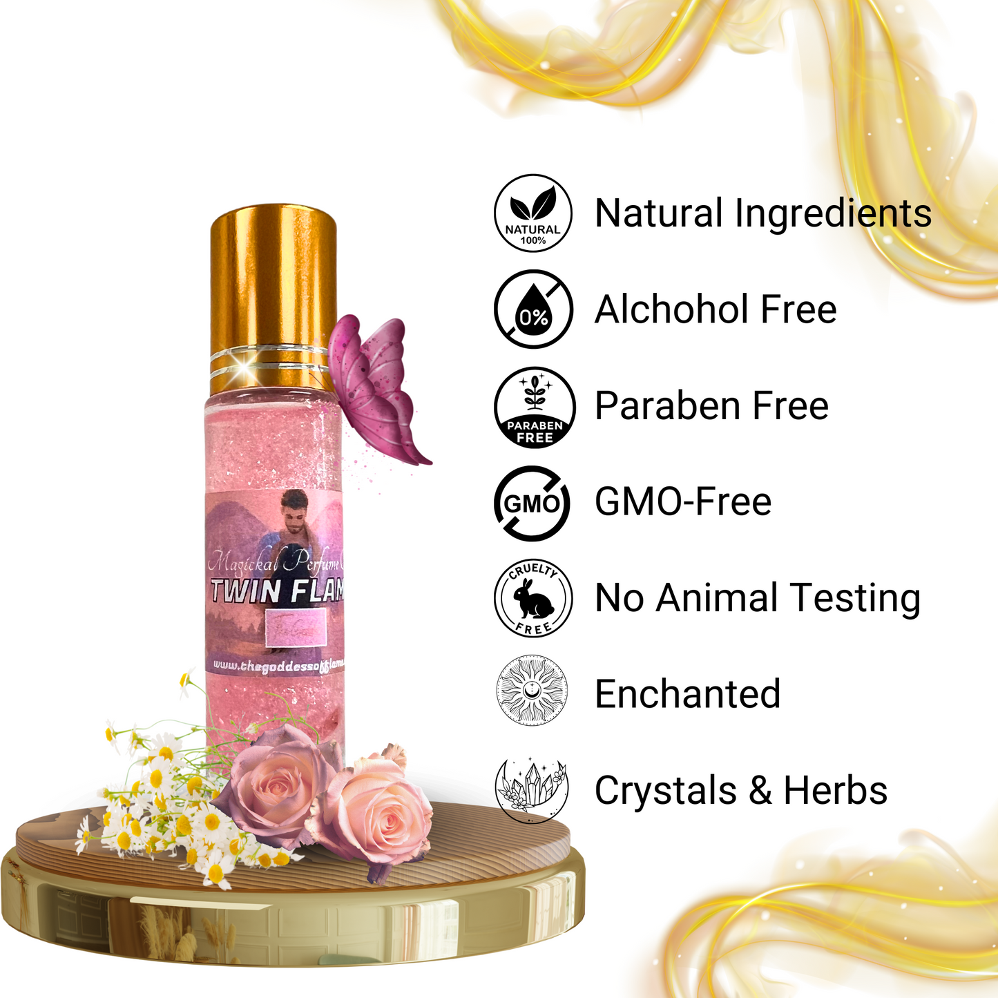 Twin Flame Roll-On Perfume Oil
