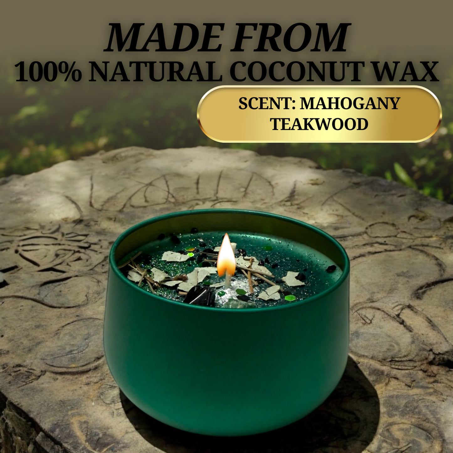 The Green Man Magic Conjuring Candle