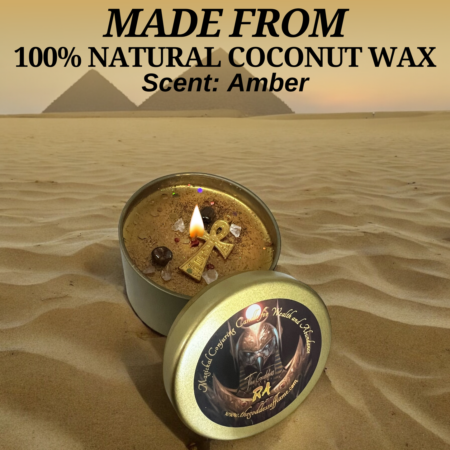 Ra God Of Sun Conjuring Ritual Candle