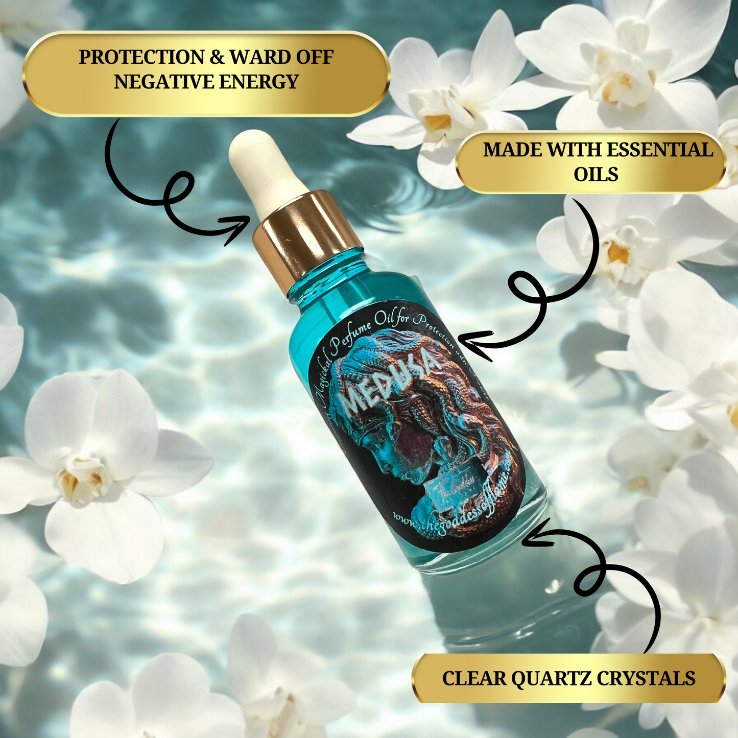 Medusa Anointing Oil Dropper 30ml