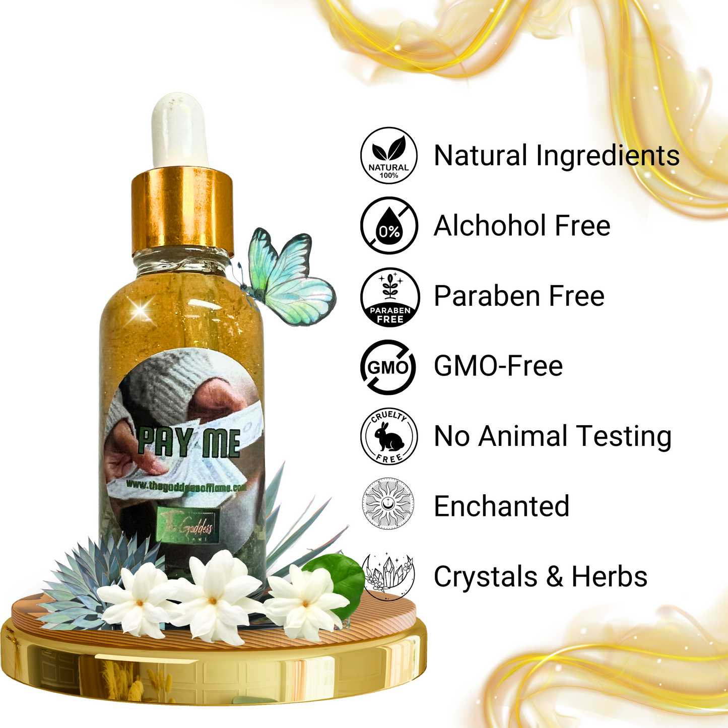 Pay Me Oil- To Collect Debt, Increase Pay & Manifest Abundance