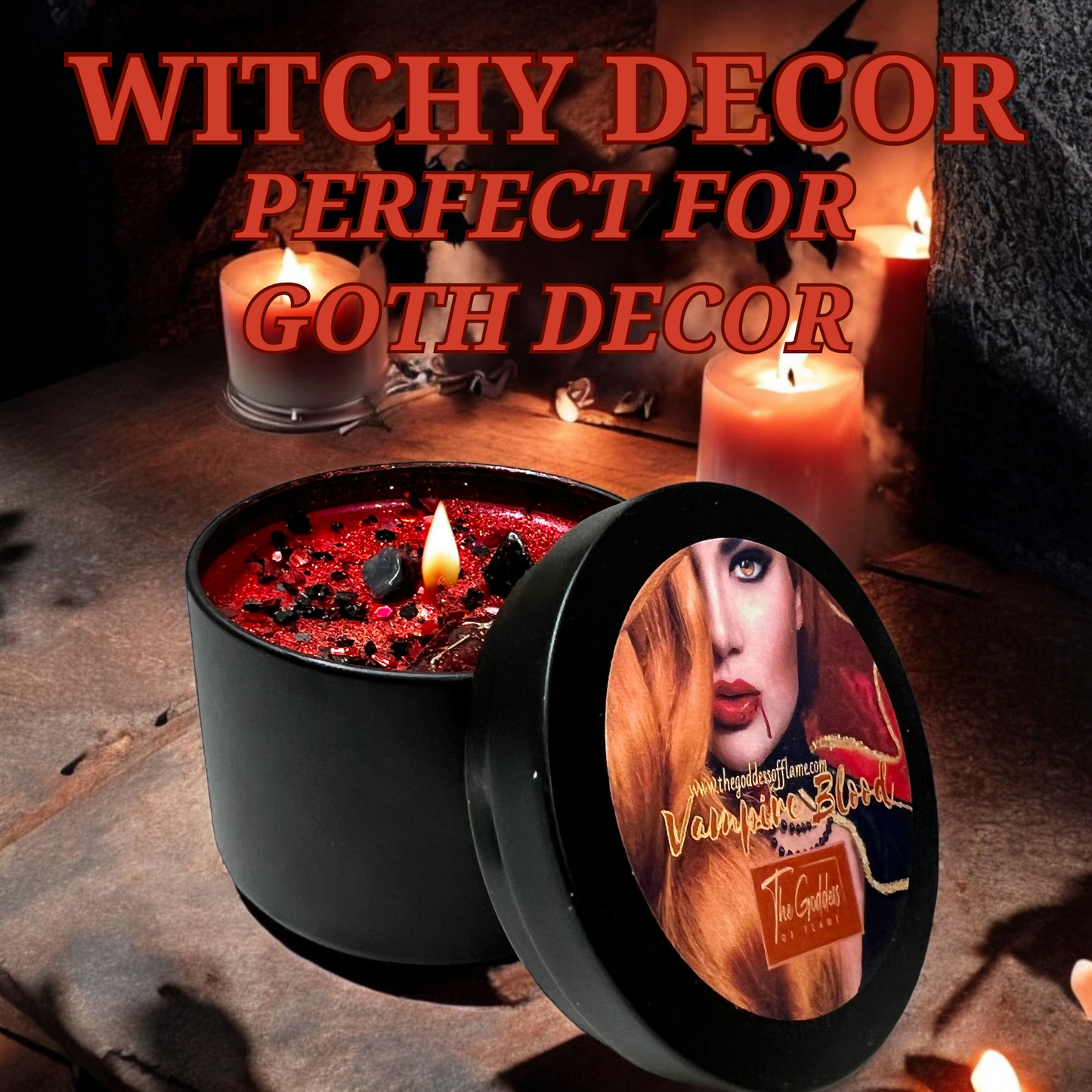 Vampire Blood Magic Candle