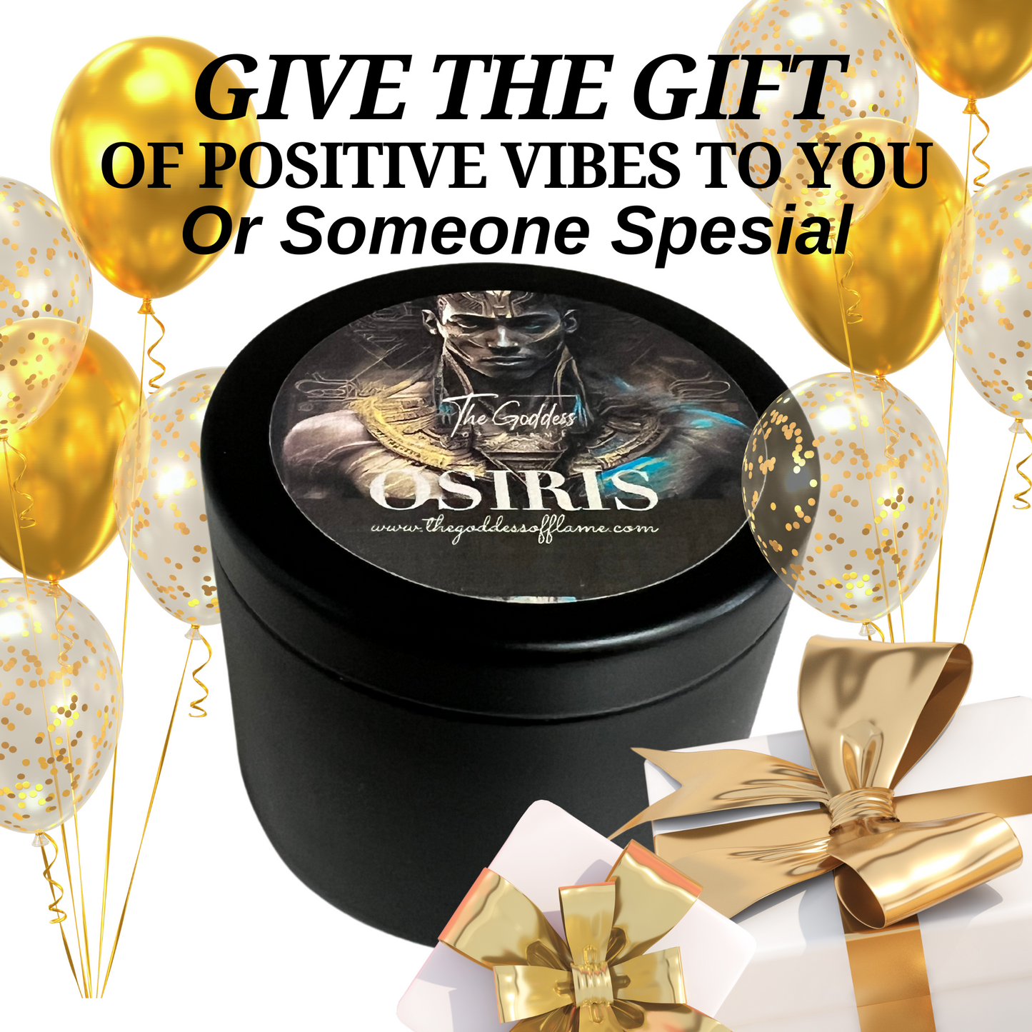 Osiris Conjuring Spell Candle