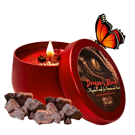 Dragon's Blood Spiritual Magic Spell Candle