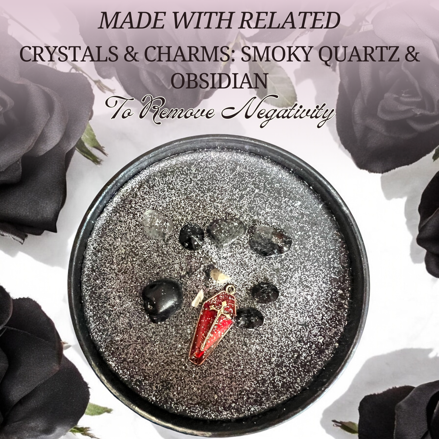 Graveyard Dirt Spiritual Candle for Necromancy, Protection and Banishing