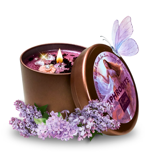 Aphrodite Conjuring Spell Candle - Love, Sensuality, Beauty and Self-love