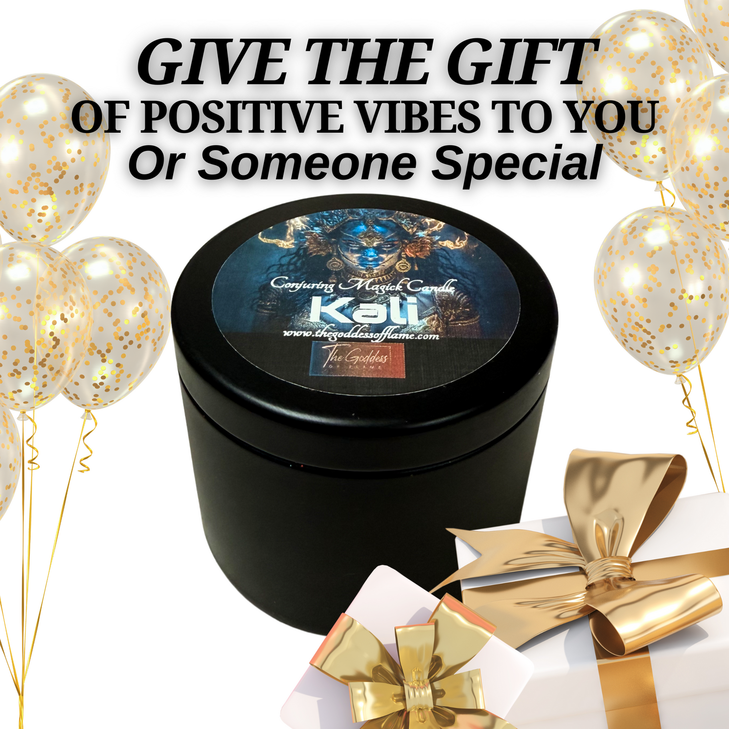Kali Spell Candle - Remove Obstacles, Destroy the old, Personal growth, Rebirth & Renewal