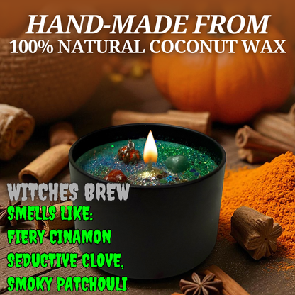 Hand-Poured Soy Blend Candle for Witchcraft and Magic