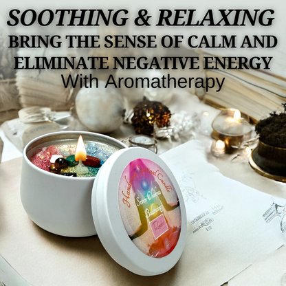 Seven Chakras Balancing Magic Candle