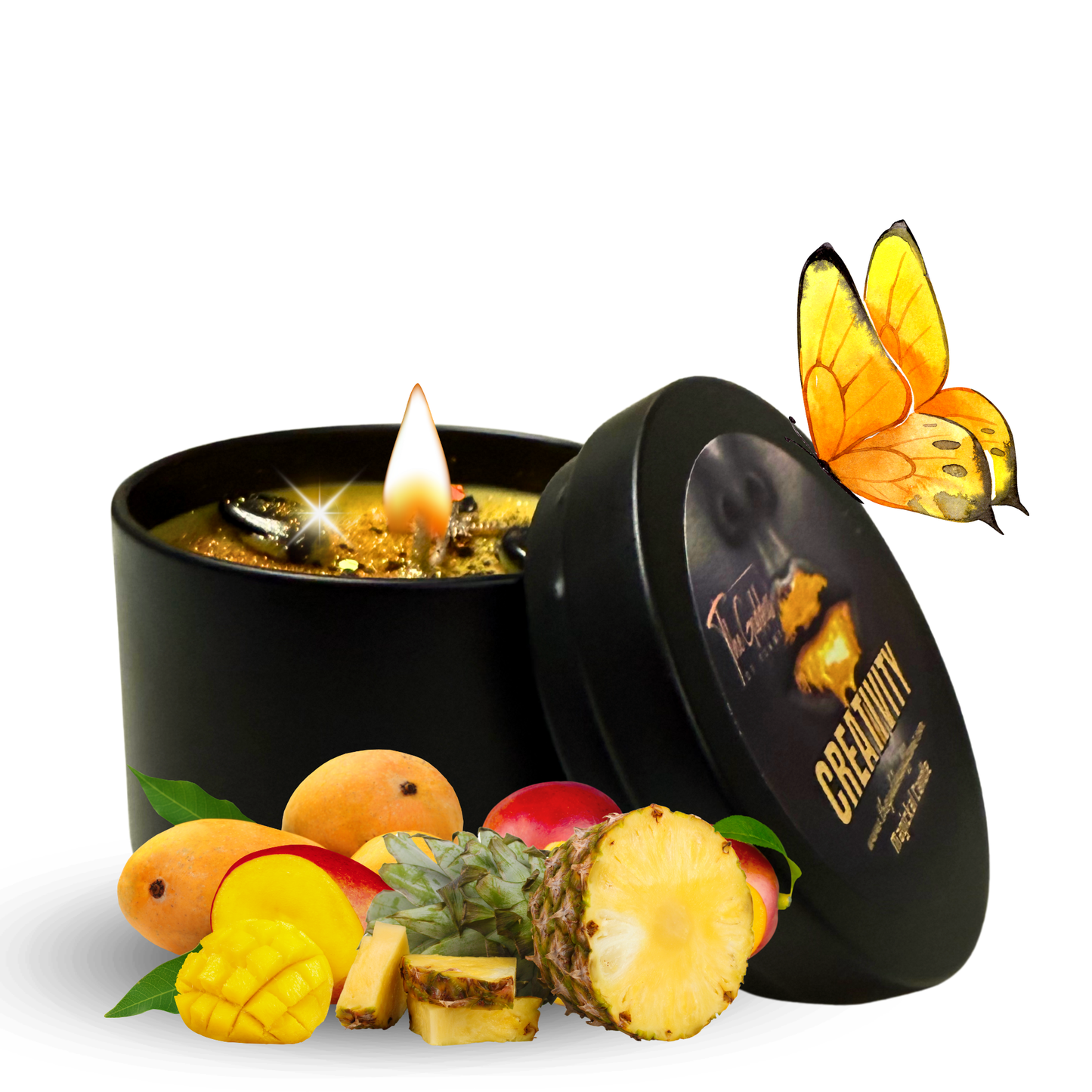 Creativity Candle front label photo