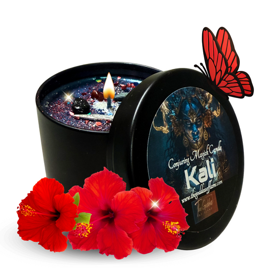 Kali Spell Candle - Remove Obstacles, Destroy the old, Personal growth, Rebirth & Renewal